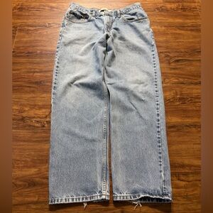 Levi’s 550 Men's Relaxed Fit Jeans 34x30 Light Wash Baggy Denim
